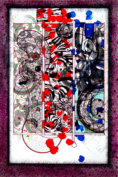 Tizu Tigran Tarumyan Art ink on paper