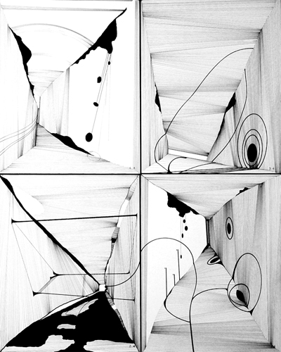 Tizu Tigran Tarumyan Art ink on paper