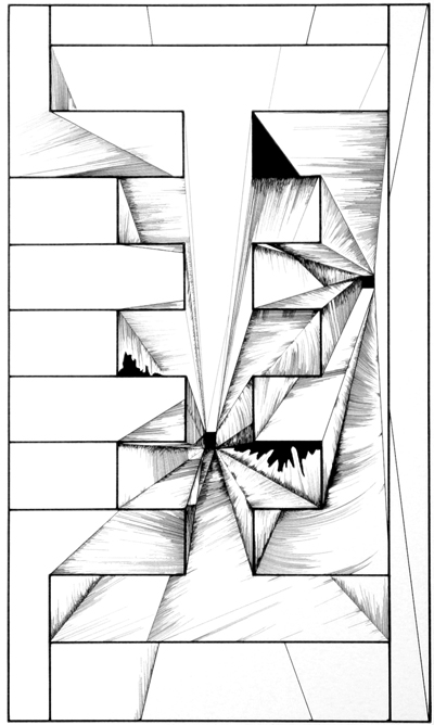 Tizu Tigran Tarumyan Art ink on paper